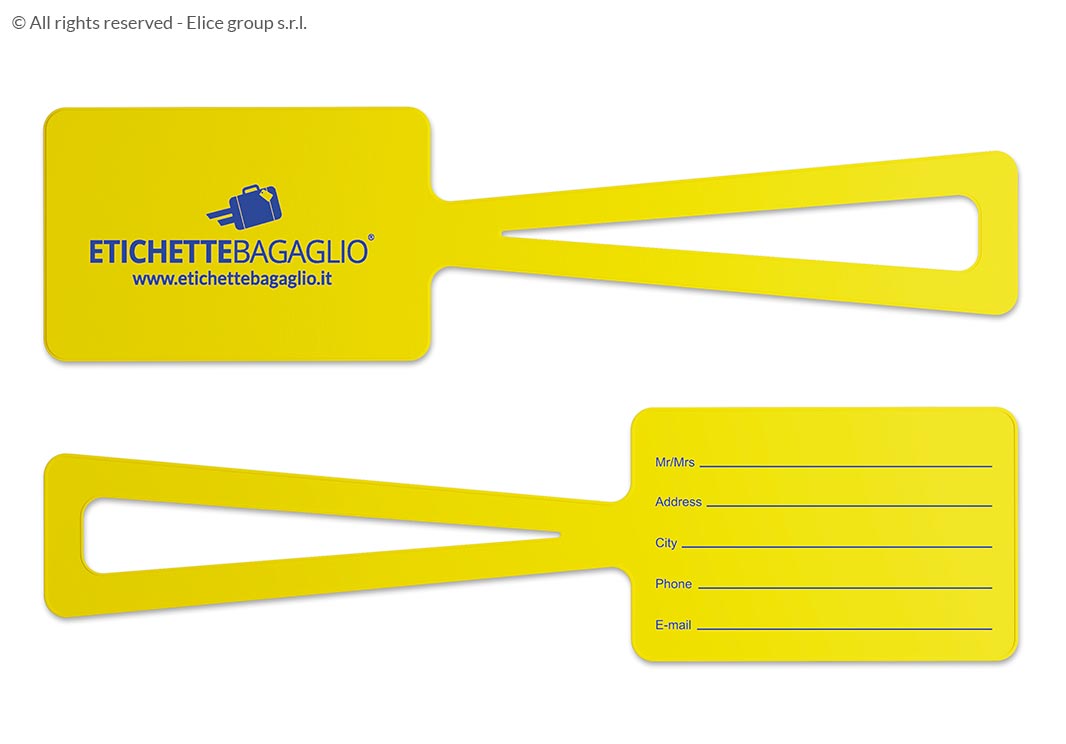 Set Di 4 Etichette Per Bagagli In Lega Di Alluminio - Colori Brillanti Con Protezione Privacy E Anello In Acciaio Per Valigie, Zaini E Borse