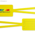Etichetta valigia Ultra Resistente Doppio Materiale