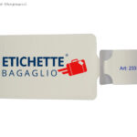 Etichetta bagaglio rettangolare "big size"
