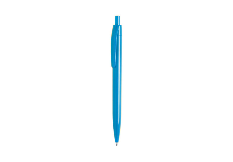 Penna a sfera push-up azzurro