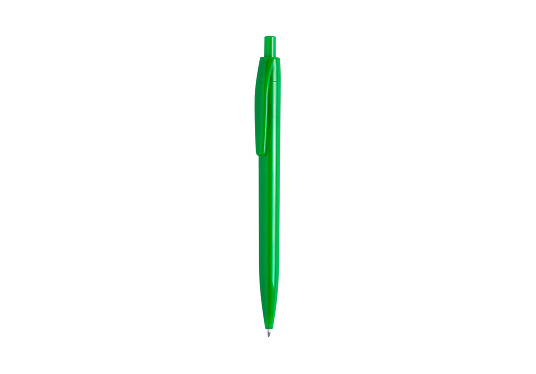 Penna a sfera push-up verde