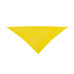 Bandana oversize triangolare giallo