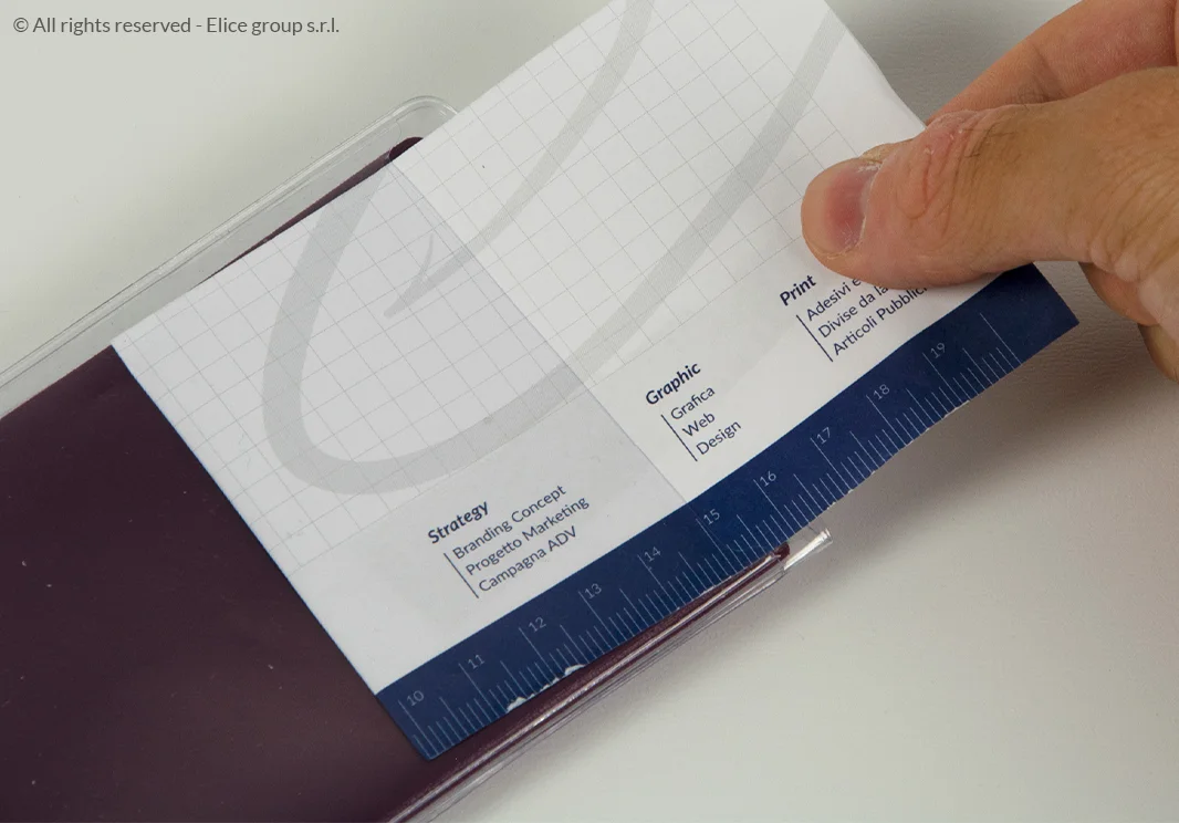 Copertina trasparente personalizzabile porta passaporto