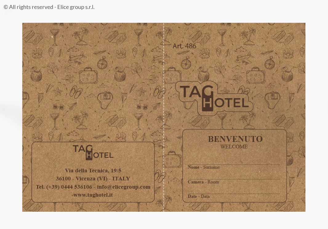 Key Holder con Tasca Incollata - immagine 5