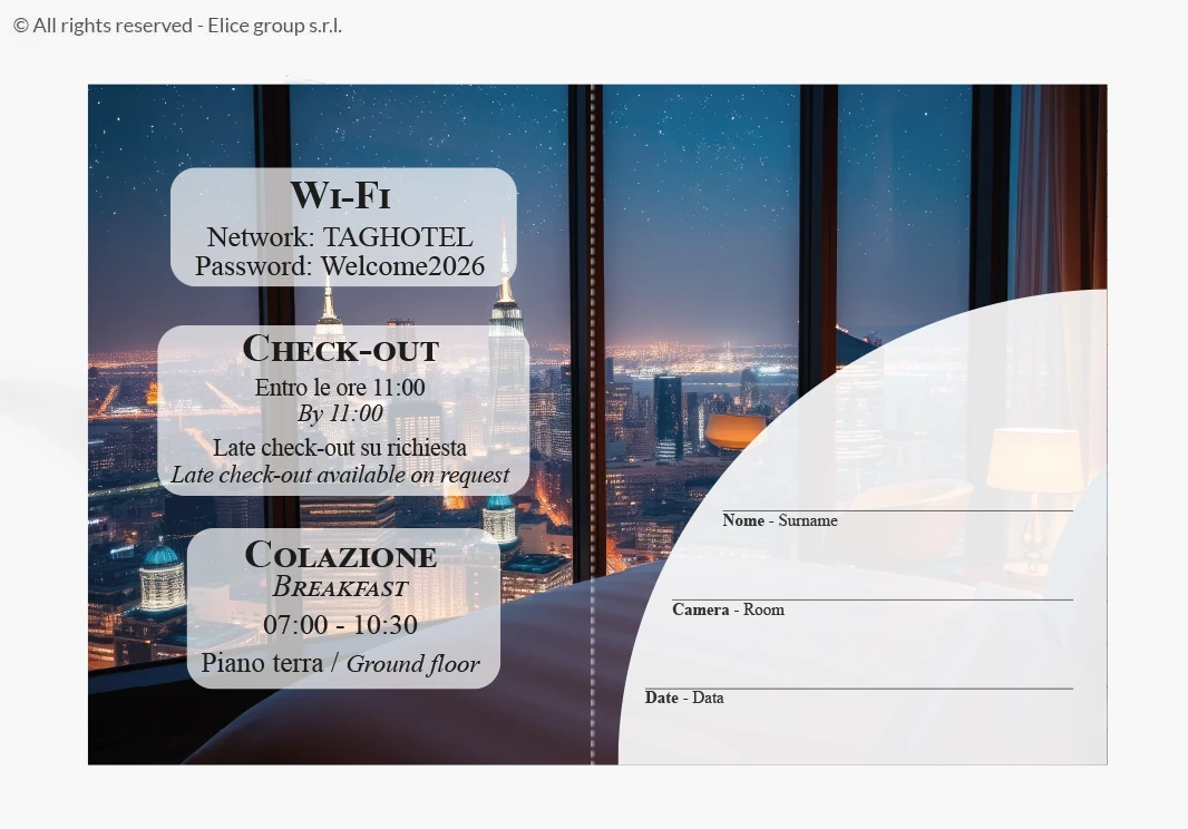 Key Holder con Tasca Incollata - immagine 6