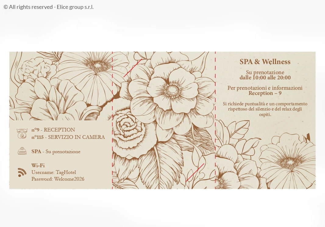 Key Holder Porta Card a Tre Ante 22,3x10 cm - immagine 7